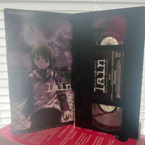 Serial Experiments Lain Anime VHS Tape *Rare* - Picture 2 of 3